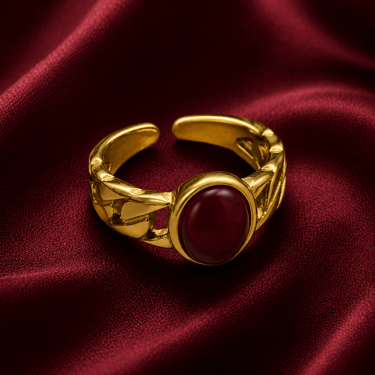 Ruby Flame ring