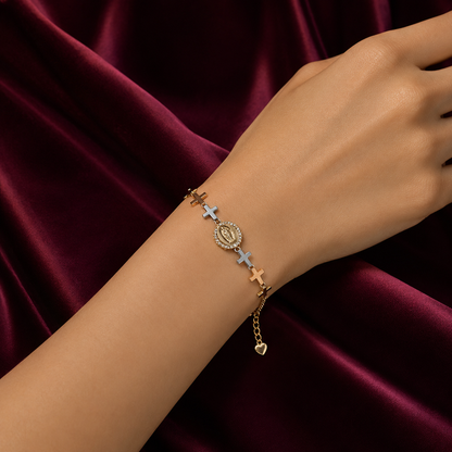Trinity Charm Bracelet
