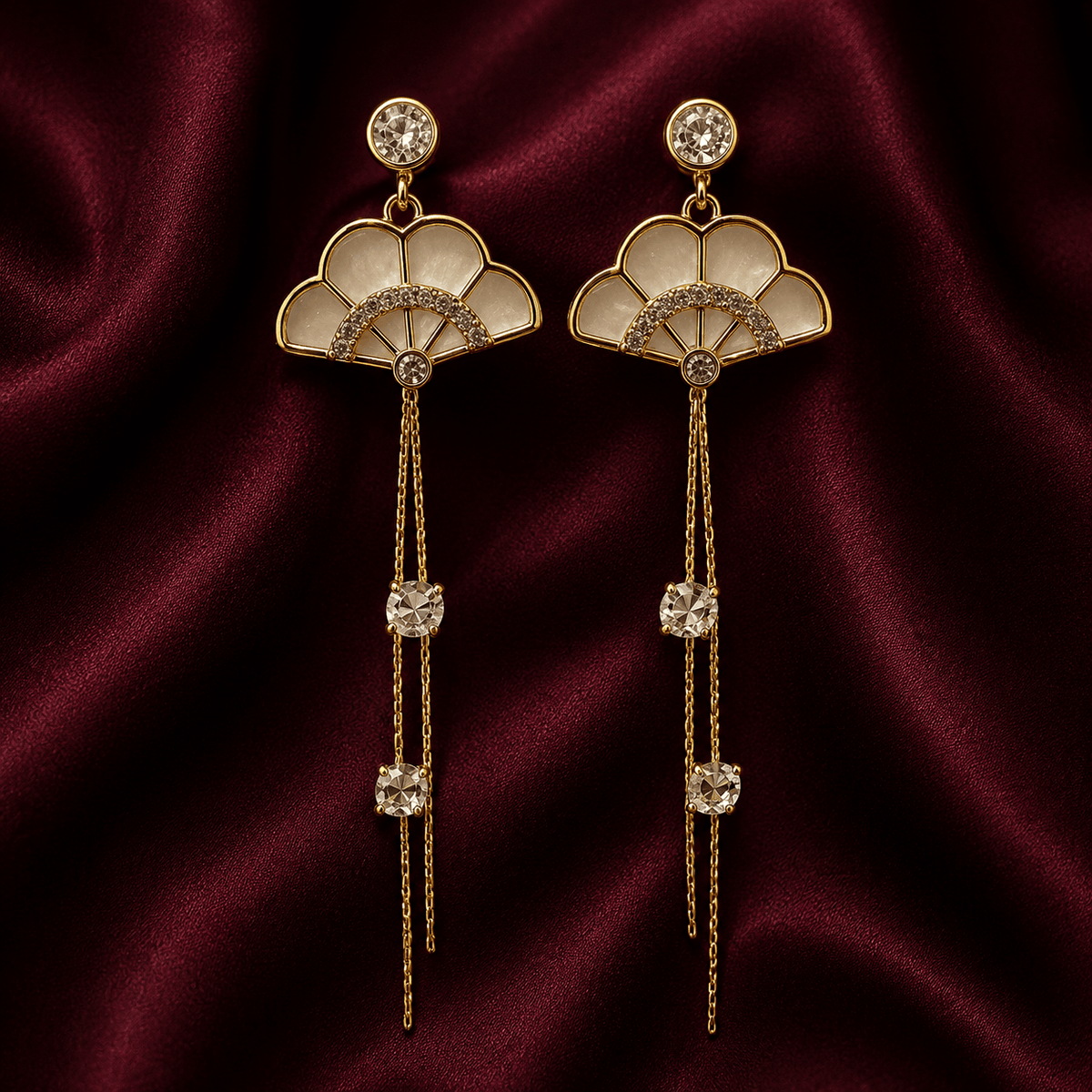 Daisy Fan Drops (Golden)