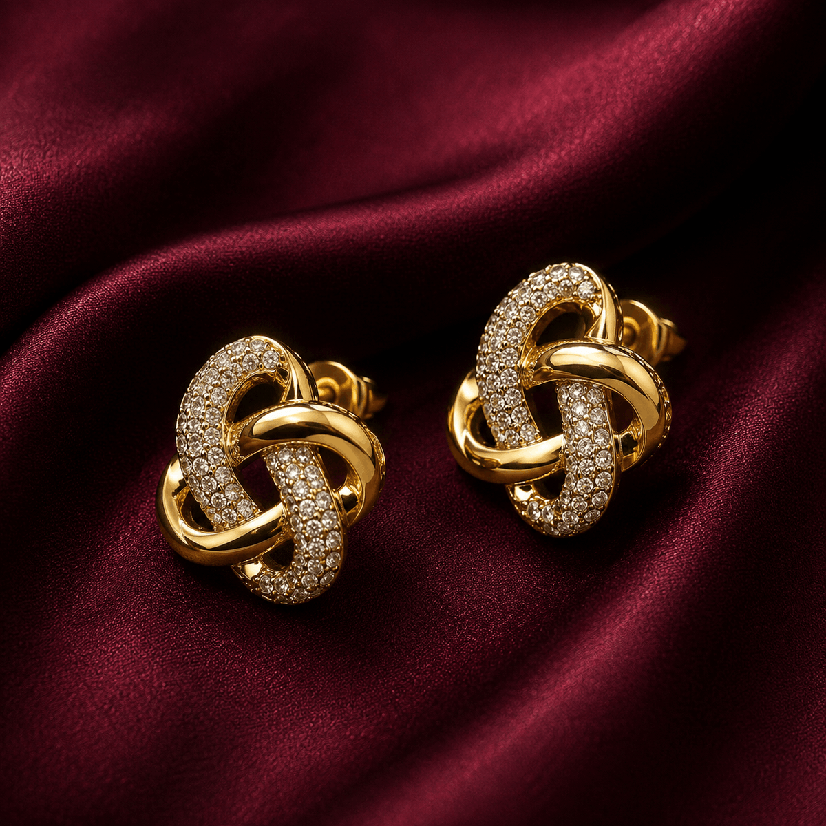 Interlocking Knot Studs