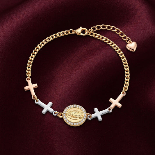 Trinity Charm Bracelet