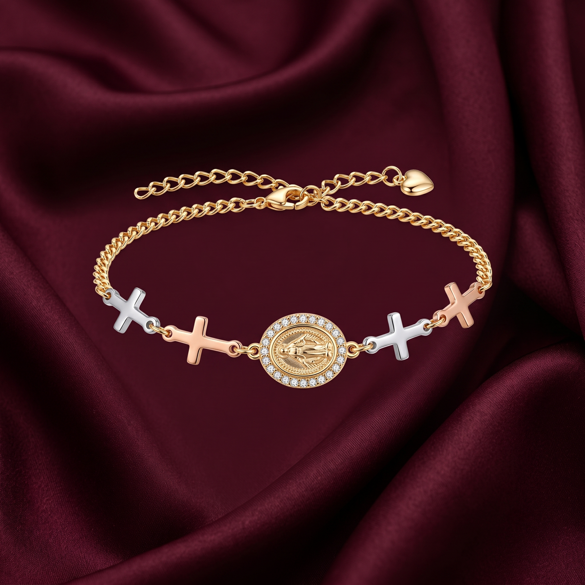 Trinity Charm Bracelet