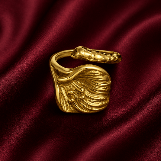 Golden Leaf Wrap