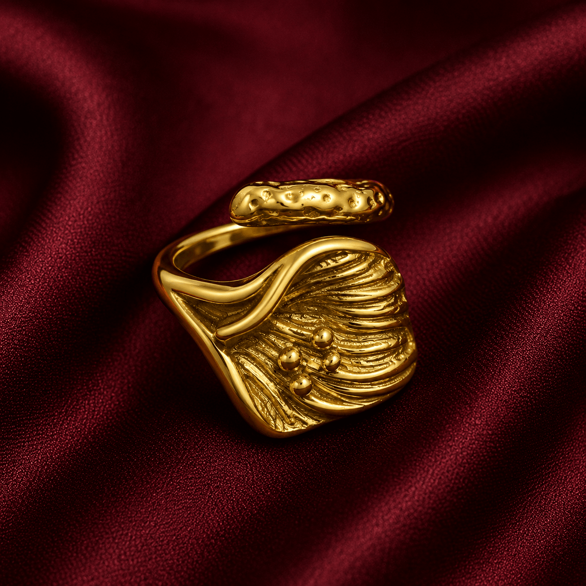 Golden Leaf Wrap